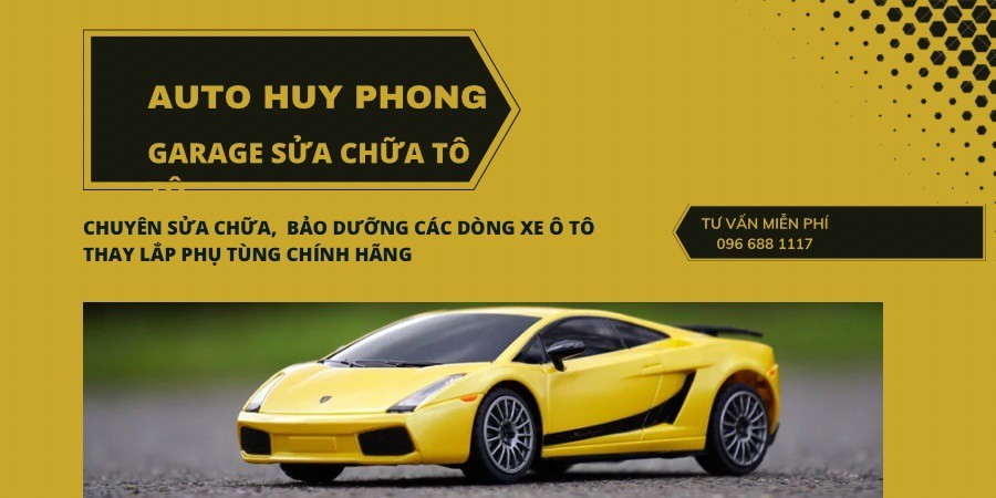 Auto Huy Phong - Garage sửa chữa xe cao cấp sở hữu thiết bị hiện đại